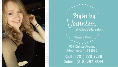 Styles by Vanessa, beauty salon in Moorhead, MN